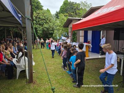 Rio Bonito do IguaÃ§u - Festa N.S. Aparecida atraÃ­ FiÃ©is em Barra Mansa do IguaÃ§u